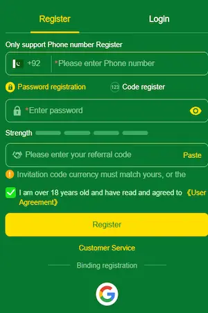 KHAN804 Game Register